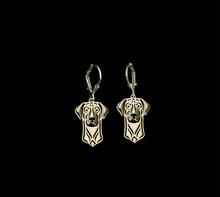 Wholesale Unique Handmade Hiphop Style Doberman Earrings Girl Gift Jewelry Drop Earrings--12pairs/Lot 2024 - buy cheap