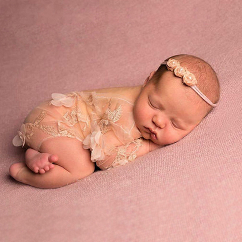 Baby Export Newborn Mesh Embroidered Petals Photos Clothing Baby Photos Baby Accessories Newborn Items Photography Girl Props Buy Cheap In An Online Store With Delivery Price Comparison Specifications Photos And Customer