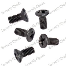 3*7.2MM black fixed screw installed nut bolt for electric guitar 3 and 5 gears switch 2024 - buy cheap