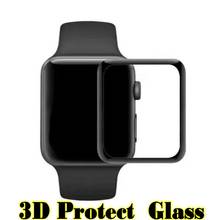 Для Apple Watch, версии 3D Экран защитить стекло пленка 38/42 мм 40/44 мм, которая используется для наручных часов iWatch серии 5 4 3 2 1 Аксессуары 2024 - купить недорого