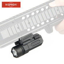 WIPSON LED Shotgun винтовка Glock пистолет вспышка тактический фонарь фонарик с выпуском 20 мм крепление для пистолета страйкбола 2024 - купить недорого