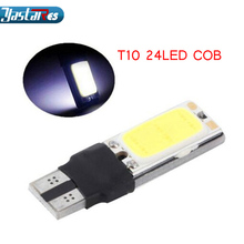 1x High power t10 w5w led cob car led t10 5w5 12v t 10 bule white car light fog Lamp interior light w5w t10 canbus error free 2024 - buy cheap