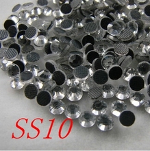 1440pcs SS10 Clear Crystal DMC HotFix FlatBack Strass Rhinestones Hot Fix Crystal Stones 2024 - buy cheap