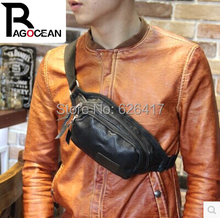 2017 High Quality PU Leather Men's Handbag Messenger Shoulder Sling CrossBody Chest Bag Free Shipping 2024 - buy cheap