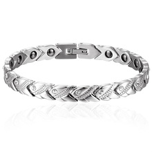 Stainless Steel Magnetic Bracelet For Women Men Balance Arthritis Therapy Energy Health Care Male Jewelry 2024 - buy cheap