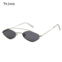 Ywjanp 2018 New Polygonal Sunglasses Women Glasses Lady Luxury Retro Metal Sun Glasses Vintage Mirror Oculos De Sol UV400 2024 - buy cheap