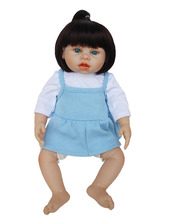 Reborn full silicone dolls 18"43cm real alive babies girl boy dolls reborn can bathe children gift toy BJD bebe bonecas reborn 2024 - buy cheap