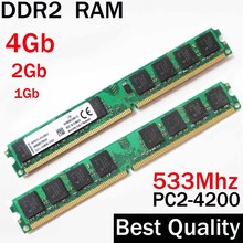 4Gb RAM ddr2 533 memory 533Mhz 2gb 1gb / For AMD for Intel desktop memoria ddr2 ram 1Gb / RAM 4G ddr 2  2 gb PC2 4200 2024 - buy cheap