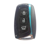 Чехол для смарт-ключа с тремя кнопками для Hyundai IX45 Grand Santa Fe 2024 - купить недорого