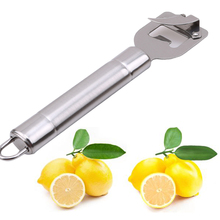 Peladores de acero inoxidable, rallador de limón y naranja, con empuñaduras de acero inoxidable, cuchillo pelador de cáscara de Lima 2024 - compra barato