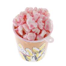 For 1/6 Dollhouse Miniature A Bucket of Popcorn Toy for doll Pretend Play Kitchen Early Education Toy Children Baby Toys 2024 - buy cheap