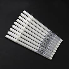 1pc 0.8mm White Paint Marker Pen Highlight Liner Sketch Markers Gel Pen For Graffiti Art Supplies Markers Manga Painting 2024 - buy cheap