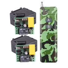 Long Range 200-3000M Camouflage Transmitter 2CH 220V 10A Wireless Remote Control Switch Lamp Light LED Remote Mini Light Switch 2024 - buy cheap