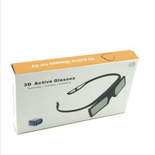 Capa para óculos com obturador ativo 3d bluetooth, capa para sony samsung panasonic epson 3d de tv, substituição de visual de óculos 55x8500b com 10 peças 2024 - compre barato