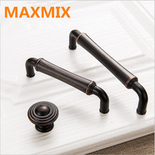 MAXMIX 5pcs European style coffee Ancient handle antique handles for furniture cabinet cabinet knobs  drawer handle 96mm/128mm 2024 - buy cheap