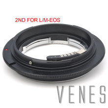 Venes для L/M-EOS Macro 2-го поколения обновление апертуры АФ Подтверждение адаптер Костюм для объектива Leica M для камеры Canon (D) SLR 2024 - купить недорого