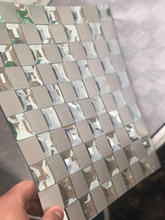 Металлическая стеклянная мозаичная плитка, предметы интерьера, тротуарная плитка, настенная плитка для ванной комнаты, 3D супер белая художественная настенная мозаика 2024 - купить недорого