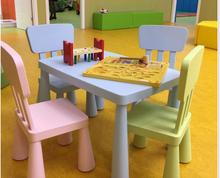 Children's tables and chairs, with thick rectangular table 2024 - buy cheap