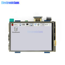 3.5 inch Physical Resolution 480x320 LCD Display Module LCD USB Touch Screen Real HD 1920x1080 for Raspberri 3 Model B 2024 - buy cheap