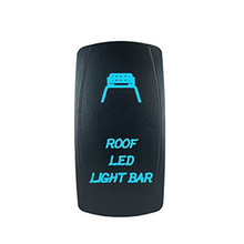 Barra de luz LED de techo láser para barco, interruptor basculante de encendido y apagado, luz azul, 5 pines 2024 - compra barato