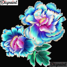 Dispaint Diamond Painting Full Square/Round Drill 5D DIY "Blue flower" Daimond Embroidery Rhinestone Cross Stitch Decor A12963 2024 - buy cheap