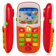 Electronic Toy Phone For Kids Baby Mobile elephone Educational Learning Toys Music Machine Toy For Children (Color Randomly) 2024 - buy cheap