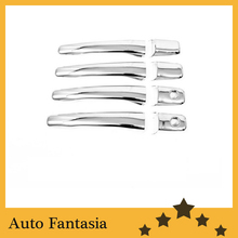 Flexible chrome trim Chrome Door Handle Cover for Mitsubishi Lancer / Mirage 02-06 / Evolution Gen 7-9-Free Shipping 2024 - buy cheap