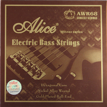 Комплект электрических Басовых Струн ALICE Winner Series AWR68M (045-130), средний (5), 5 шт./компл., аксессуары для бас-гитары 2024 - купить недорого