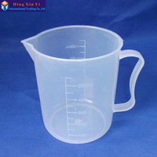 2PCS/lot  500ml plastic beaker with scale Clear White Plastic 500mL Measuring Cup Beaker for Lab Kitchen 2024 - buy cheap
