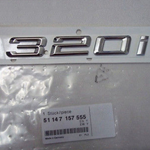 Car Rear Badge Emblem Genuine OEM 320i for BMW E21 E90 E46 E36 E30 F30 Saloon 3 Series 2024 - buy cheap