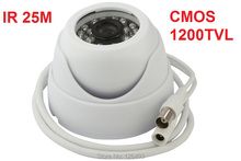 Interior de plástico mini 1/3 "CMOS 238 + 8520 1200TVL cctv H.264 dome câmera de vídeo para a segurança no interior 2024 - compre barato