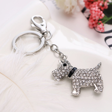 2018 NoEnName_Null Cute fashion white black puppy bag keychain birthday party gift free shipping 2024 - buy cheap