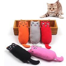 Cute Pillow Scratch Cat Catnip Toy Teeth Grinding Toy Bite Resistant Catnip Cat Toy Pet Chew Toy Claws Thumb Mint Teeth Grinding 2024 - buy cheap