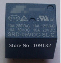 Free Shipping 10PCS SRD-5VDC-SL-C SONGLE relay, T73-5 V, 5 feet DIP- 2024 - buy cheap