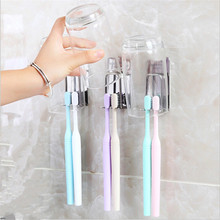 304 Stainless Steel Toothbrush Holder Wall Suction Bathroom Accessories Set Mug Toothbrush Toothpaste Holder 2024 - buy cheap