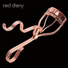 1 Piece Portable Rose Gold Mini Eyelash Curlers Beauty Tool Curler Tweezer Curling Eye Lashes Clip Cosmetic Beauty Makeup Tool 2024 - buy cheap