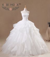 Tulle over Lace Wedding Ball Gown Pearl Beaded Corset Debutante Dress Vestidos de Noiva Real Photos 2024 - buy cheap