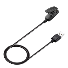 Новый смарт-часы зарядный зажим USB кабель портативное зарядное устройство кабель для передачи данных для Garmin Vivomove HR/подход S20/Forerunner 735XT/23 2024 - купить недорого