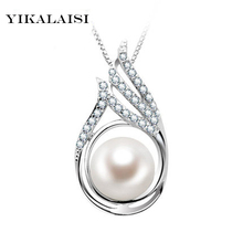 YIKALAISI  925 Sterling Silver Jewelry Pearl Jewelry Natural Freshwater Pearls Princess Necklace Pendants For Women 2024 - buy cheap