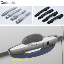 Car Body Styling Protect Detector Stick Frame Lamp Trim Car Door Handle 8pcs For Mitsubishi Eclipse Cross 2017 2018 2019 2020 2024 - buy cheap