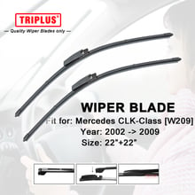 Escobilla limpiaparabrisas plana sin marco para Mercedes Benz CLK Class W209 (2002-2009), 1 Juego de 22 "+ 22", hojas blandas 2024 - compra barato