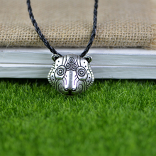 LANGHONG 10pcs Cute Bear Necklace for men and Women Amulet Necklace 2024 - buy cheap