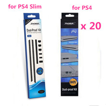 20 Set For SONY PlayStation 4 Gaming Console DIY Dust Proof Prevent Cover Case Mesh Jack Stopper Pack Kit for PS4 for PS4 Slim 2024 - buy cheap
