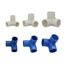 Three-Dimensional Tee Joints PVC Pipe 3-ways Connectors Inner Diameter 20/25/32mm Agriculture Irrigation Pipe Fitting 2 Pcs 2024 - buy cheap