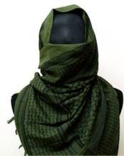 Military Green Camouflage Scarf Mask 42" SC-02-DG SAND Camo Winter Desert Tan 2024 - купить недорого