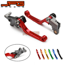 Alavanca dobrável do freio da embreagem do pivô cnc para honda xr250 motard 1995-2007 crm250r crm250ar 1994-1999 xr400 motard 2005-2008 xr650r 2024 - compre barato