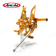 ARASHI 1 Set For HONDA CBR250R 2011-2020 CNC Adjustable Footrest Rider Footpeg Rearset Part CBR250 CBR 250 R 250R 2018 2019 2020 2024 - buy cheap