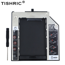 TISHRIC Aluminum HDD Case Caddy 9.5mm SATA 3.0 BOX HDD 2.5 Enclosure For Lenovo ThinkPad T420s T430s T500 W500 T400 T410 T410s 2024 - buy cheap