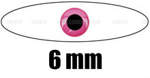 6 мм 3D Розовый/оптовая продажа 700 мягкие формованные 3D голографические глаза рыб, муха, джиг, приманка 2024 - купить недорого