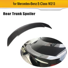 Alerón trasero para maletero de coche, fibra de carbono, para mercedes-benz Clase E, W213, E200, E300, E500, E43, E63, AMG S, 4 puertas, 2016 - 2019 RT 2024 - compra barato